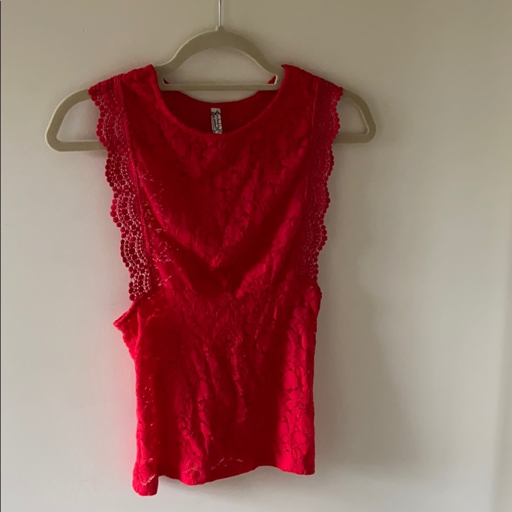 Free People Lace Tank